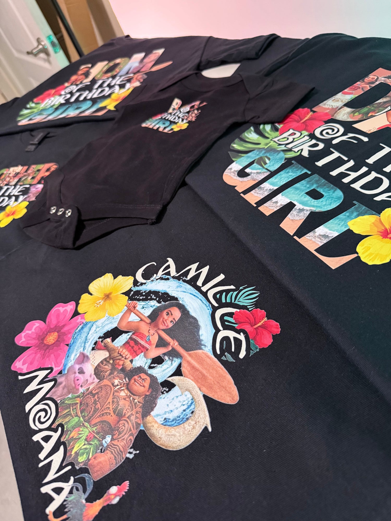 Custom Event Shirts — Birthday, Family & Teams