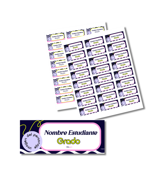 Labels Escolares